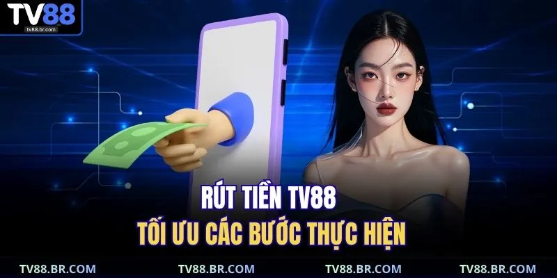 Rút tiền TV88 tối ưu các bước thực hiện 